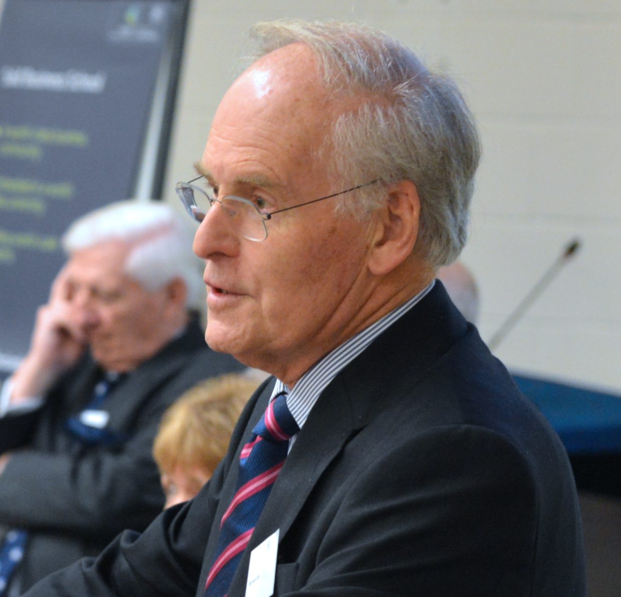 Professor Michael Earl, former Pro Vice-Chancellor, University of Oxford and an Honorary Fellow of Green Templeton College, at the opening ceremony.