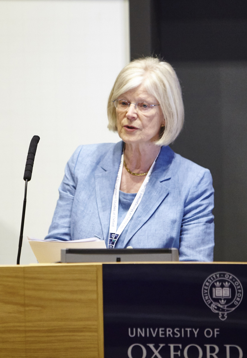 Professor Ingrid Lunt, Acting Principal, Green Templeton College Professor Lunt welcomes guests to the Conference in the Mathematical Institute.