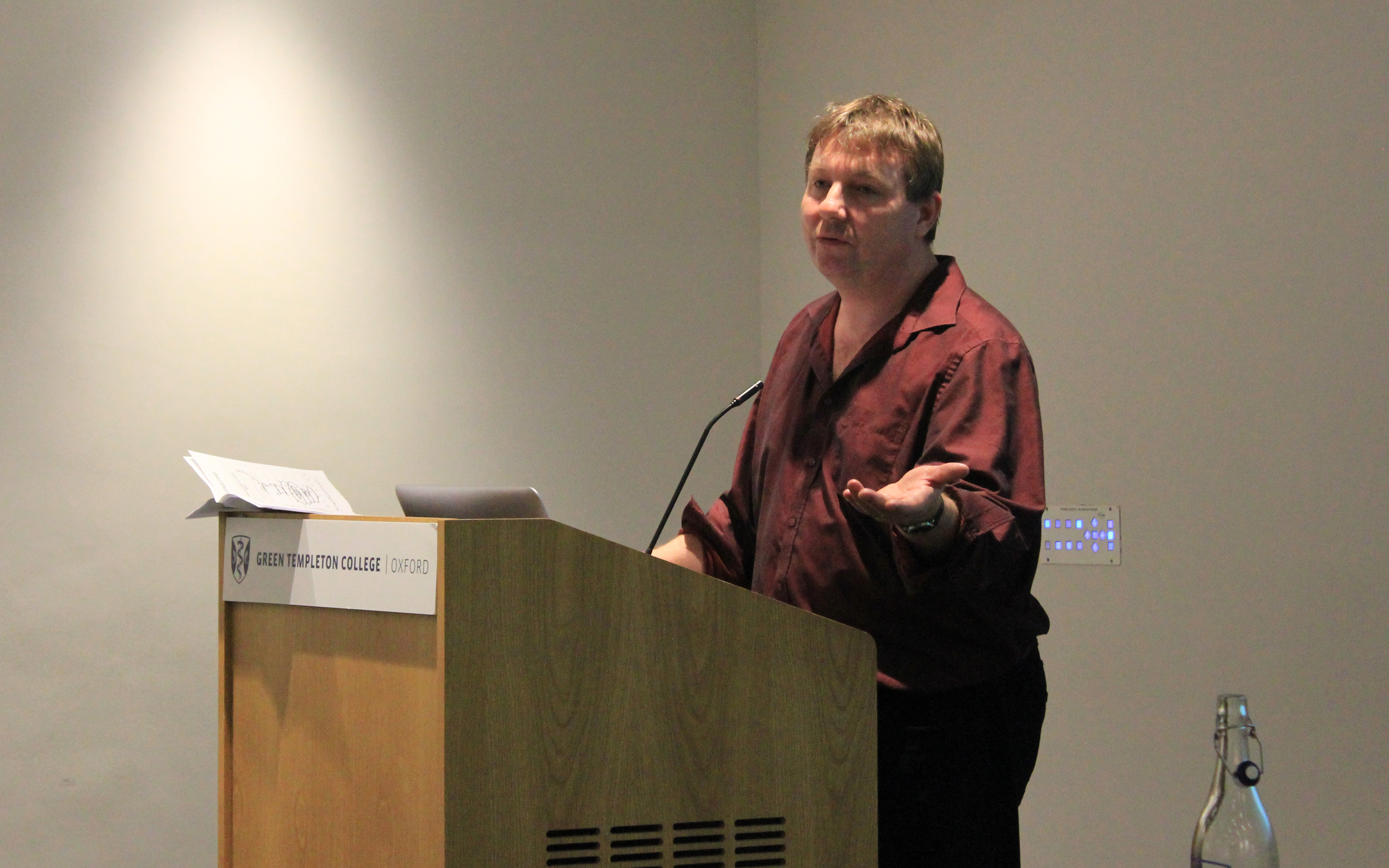 Danny Dorling presents at the inaugural Green Templeton Social Sciences Seminar Series, 6 February 2019