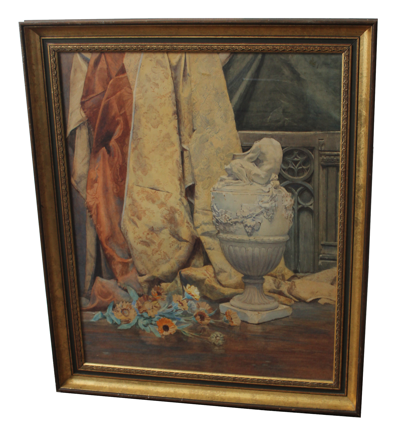 Painting by Myra Louise Bunce (1854-1919).