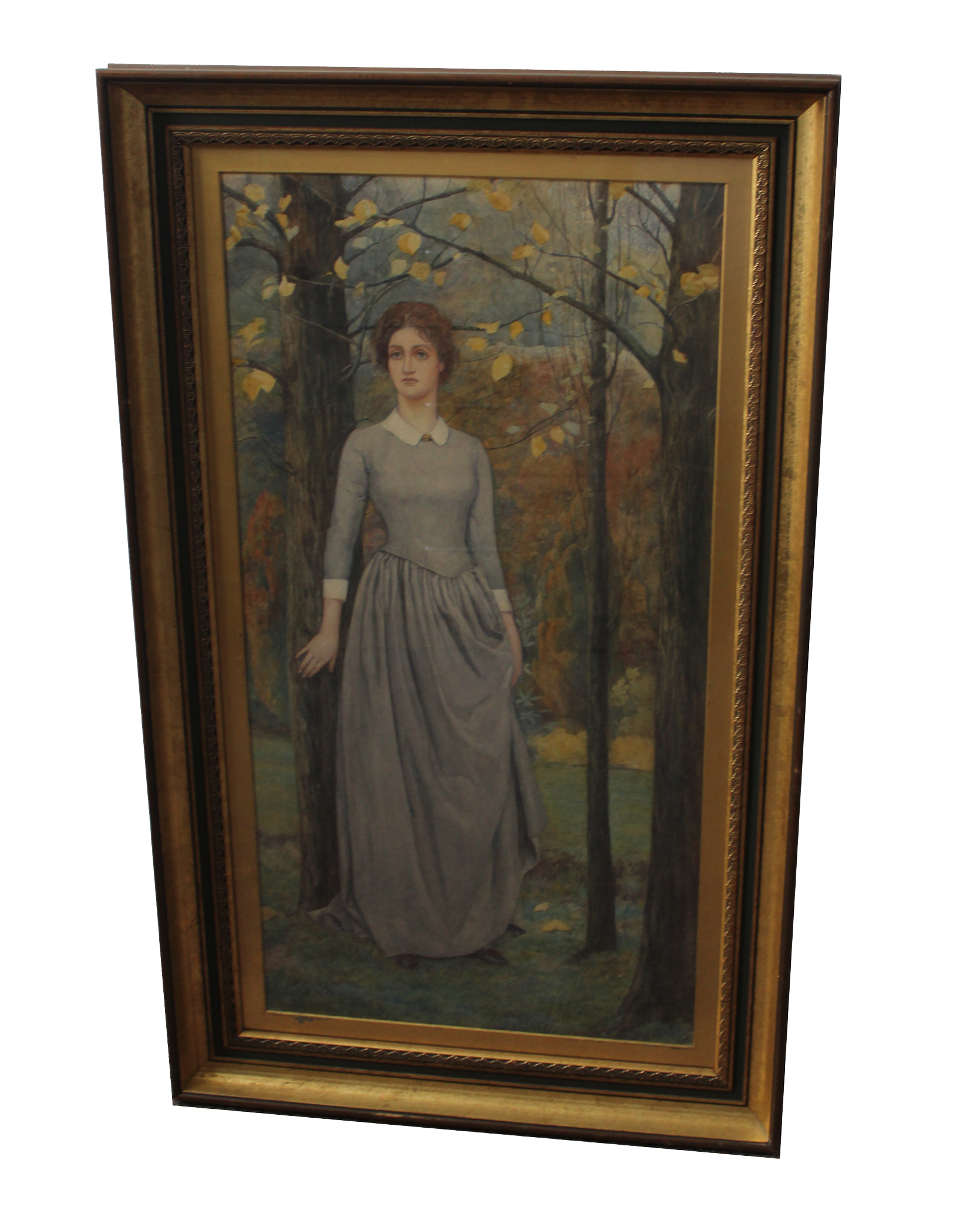 Painting by Myra Louise Bunce (1854-1919).
