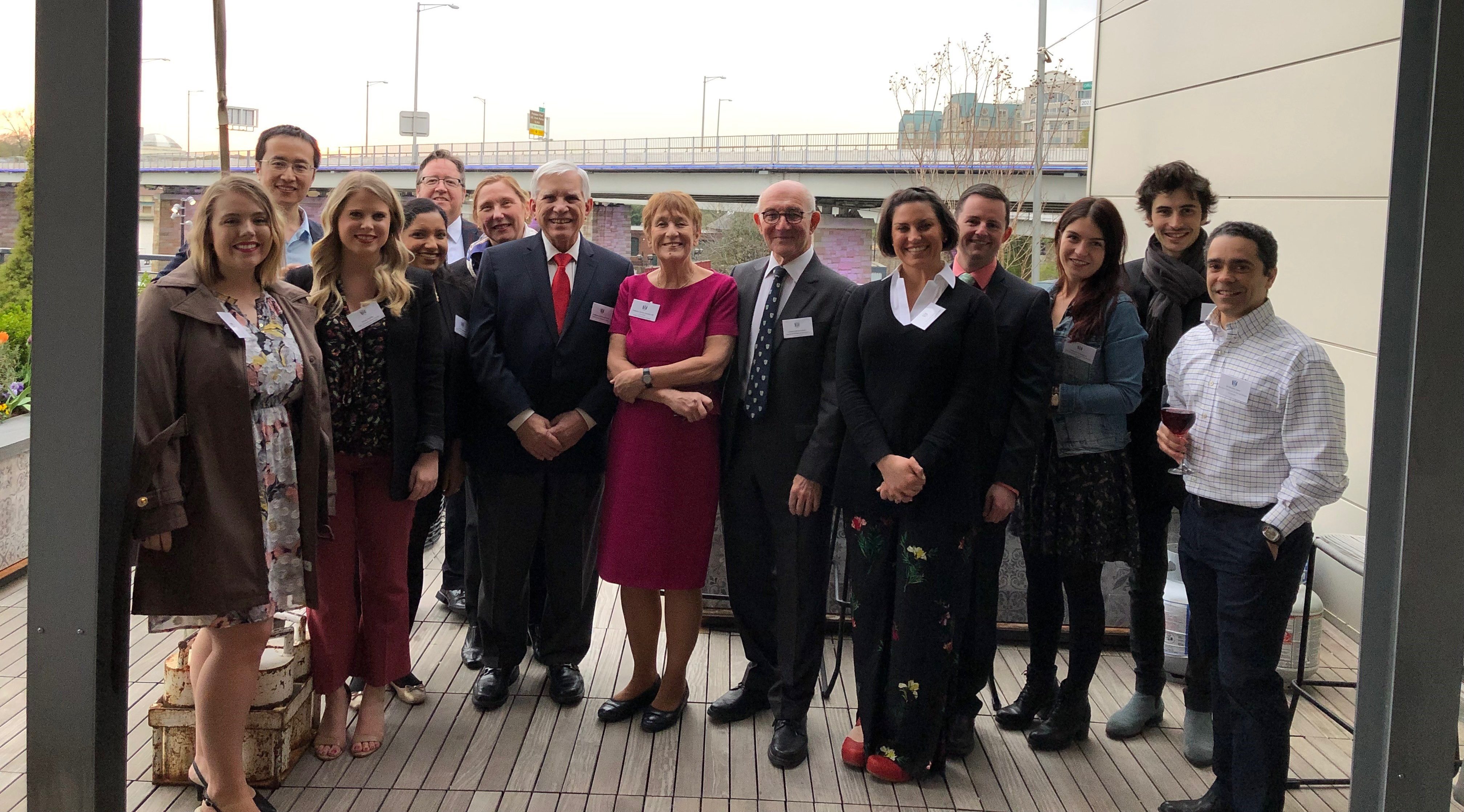 Denise Lievesley hosts reception in Washington D.C. for alumni, friends and supporters, 11 April 2019