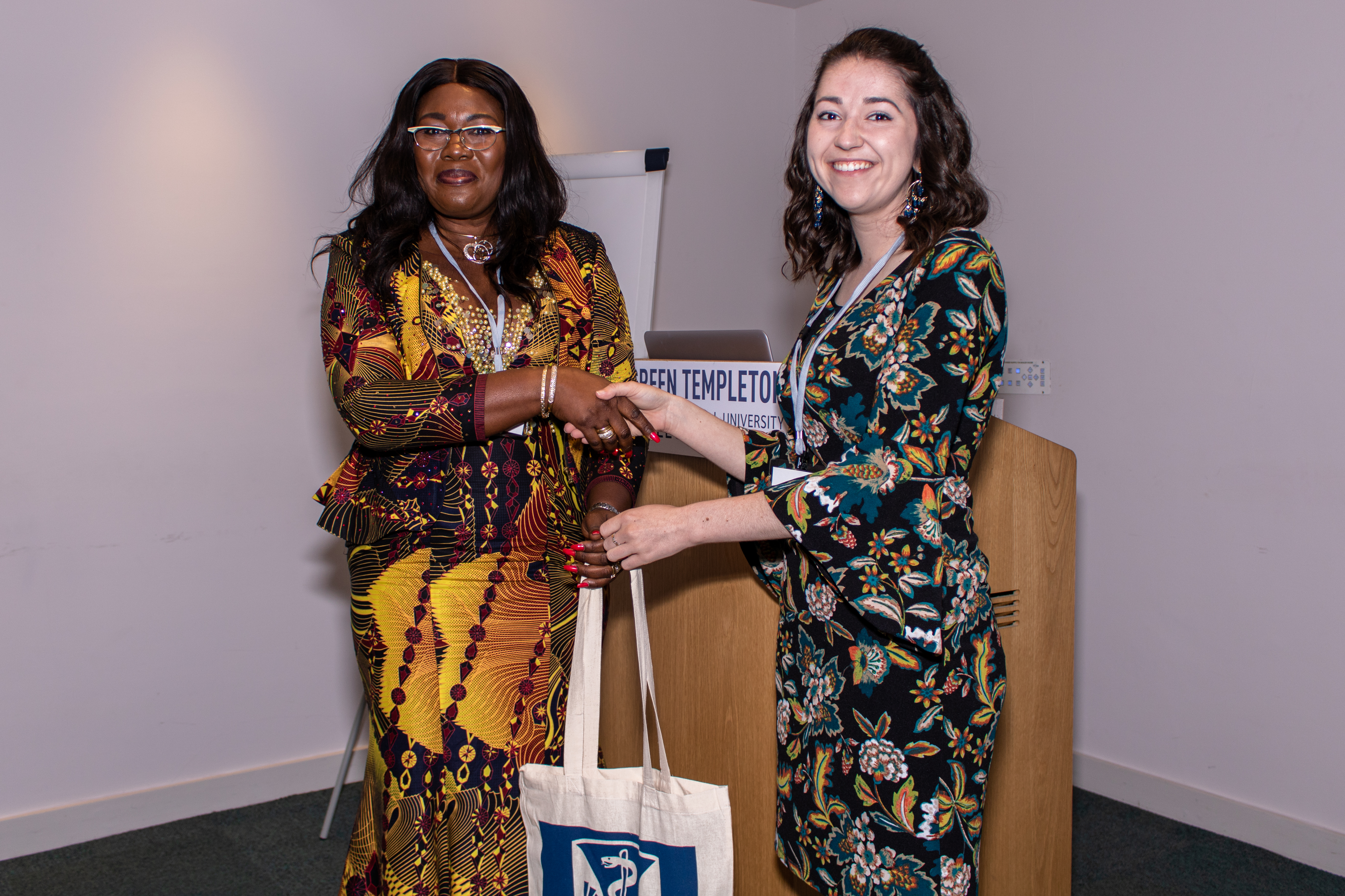 David Watson Memorial Lecture with Professor Mrs Goski Alabi and HWC co-chair Rachel Dixon, Human Welfare Conference 2019