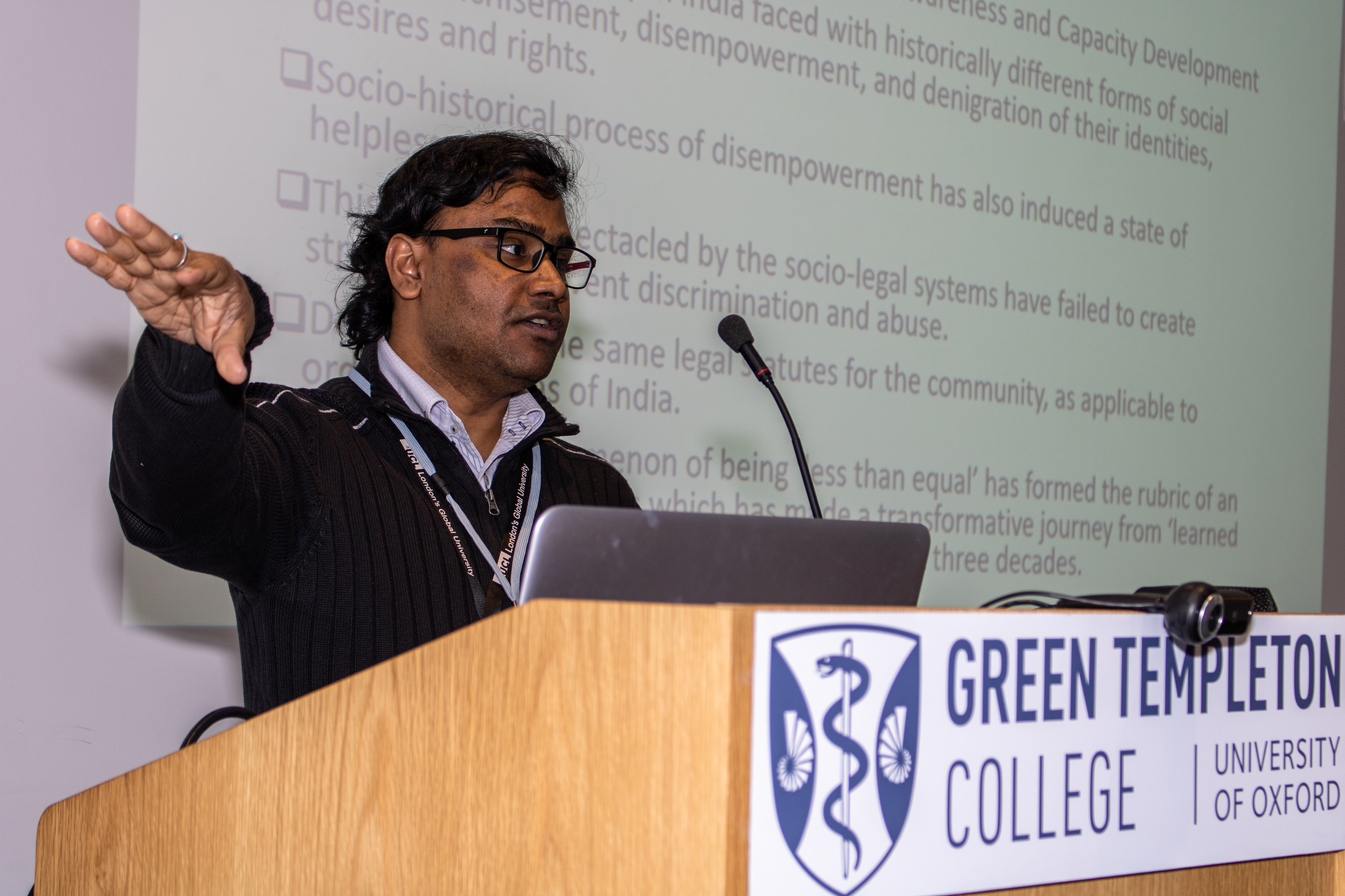 Human Welfare Conference 2019 Student Speaker session: Maheswar Satpathy