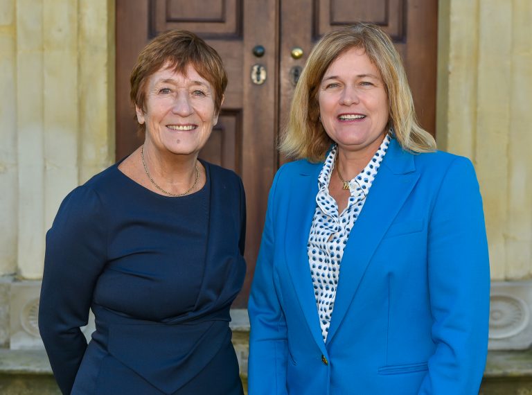 Denise Lievesley and Jenny Johnson