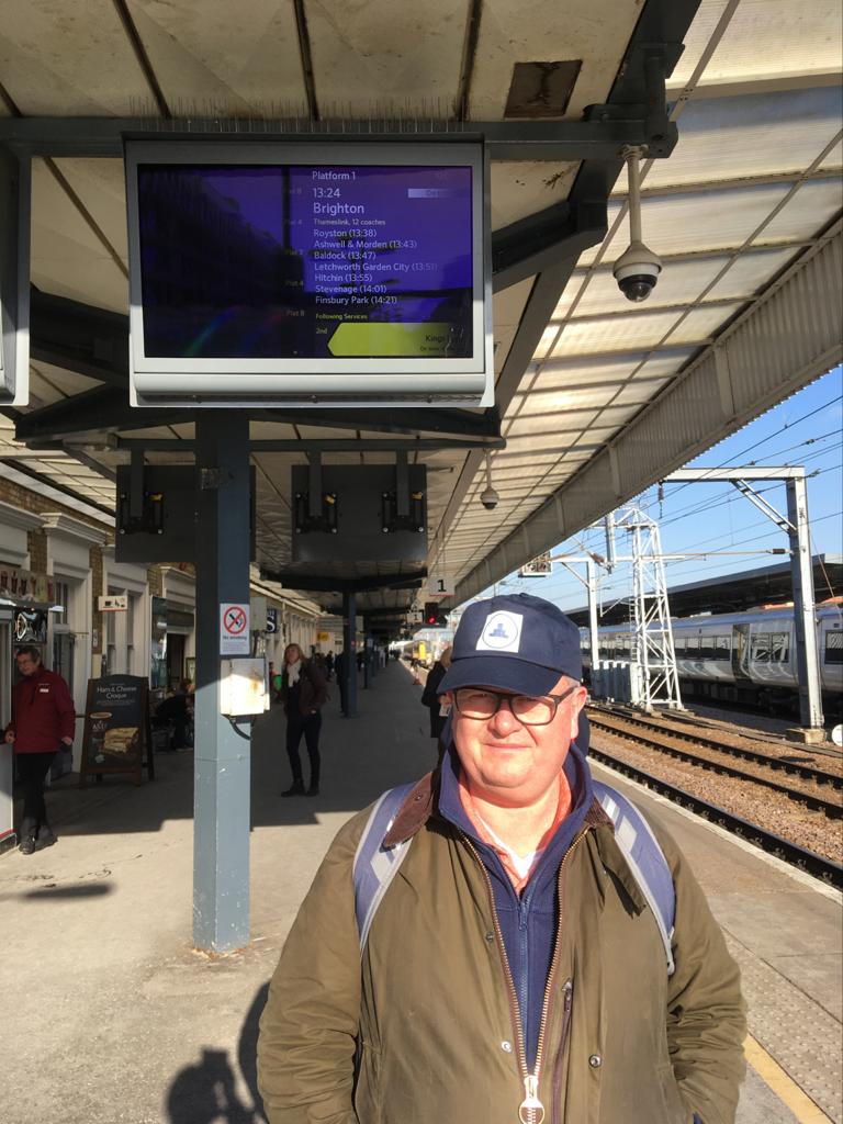 Tim Clayden At Cambridge Station