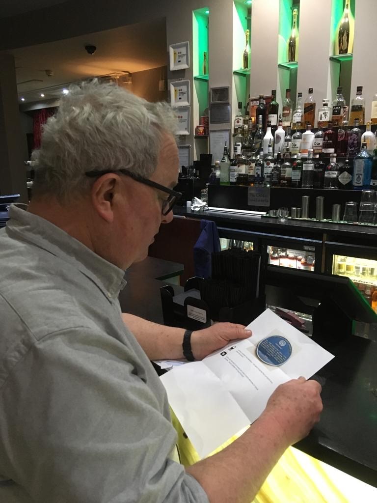 Tim Clayden At Gretna Green With Next Clue (for The Morning!)