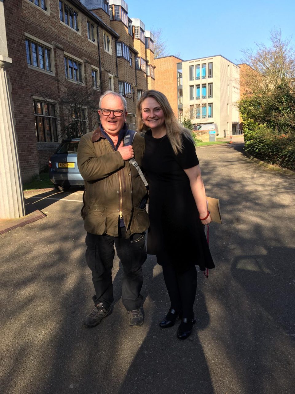 Tim Clayden At St Edmund's College, Cambridge