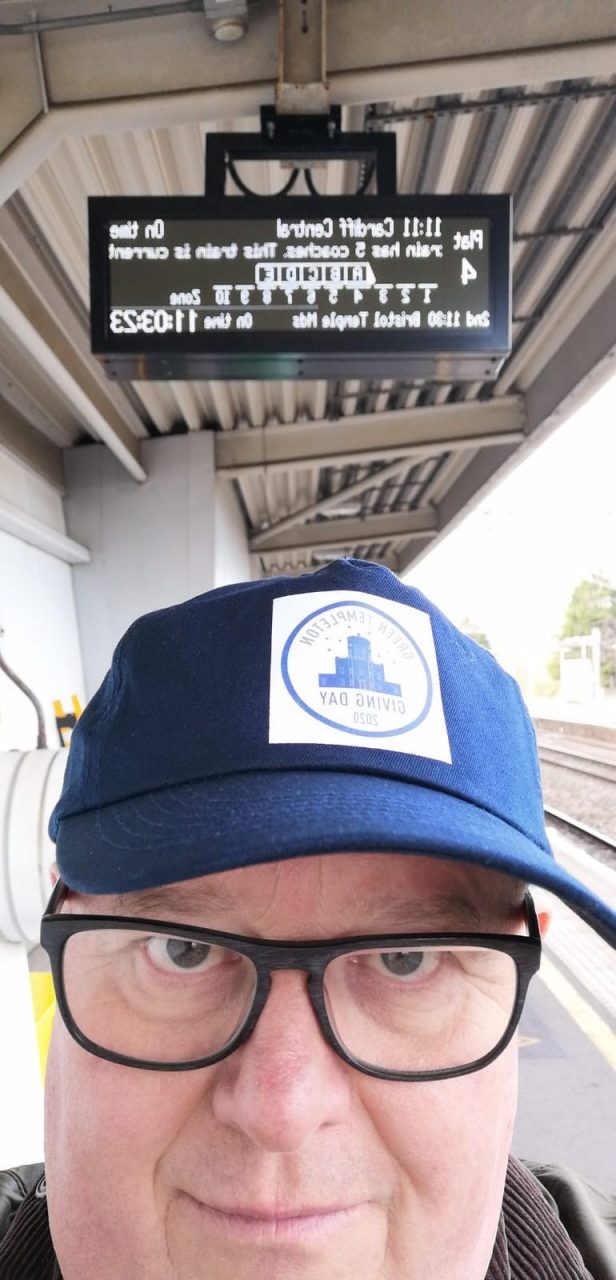 Tim Clayden Waiting For Train To Cardiff