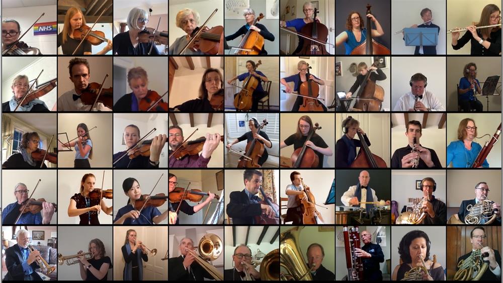 Radcliffe Orchestra NHS 72nd birthday performance 