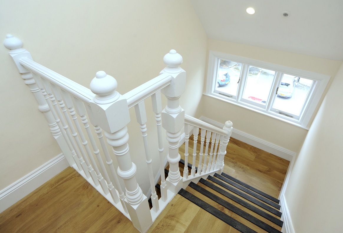 Stairway at En-suite at Bedroom at Kitchen-diner at 38-40 Woodstock Road