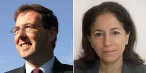 Charles Barclay and Rebecca Surender