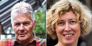 Michael Pirie and Professor Marella de Bruijn