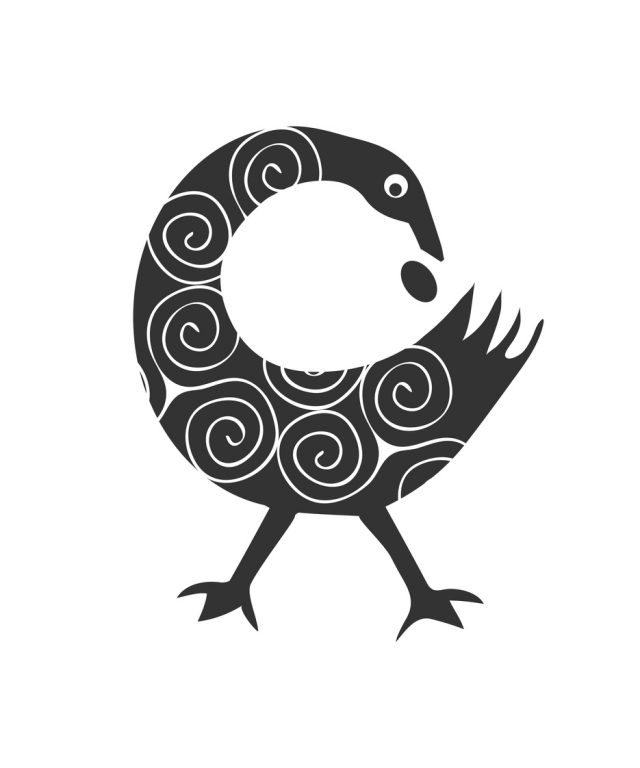Vector Adinkra Akan Art Symbol Illustration: Sankofa. The Sankofa Represents The Importance Of Learning From The Past.