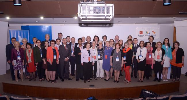 Attendees at the Brazil launch of EMS report on Ageing in Emerging Markets at the International Longevity Global Alliance