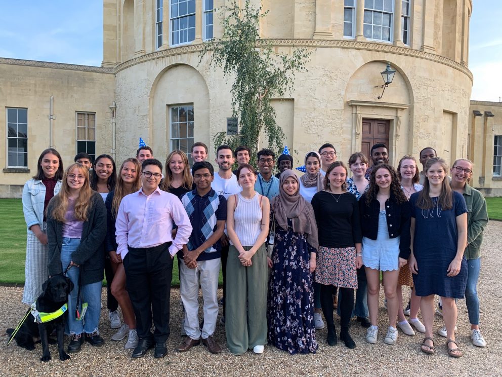 Richard Doll Society Induction Event guests pictured in Observatory gardens
