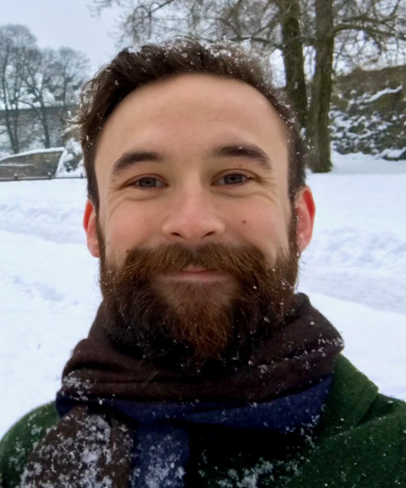 Karl Smith Byrne Headshot outside with snow behind