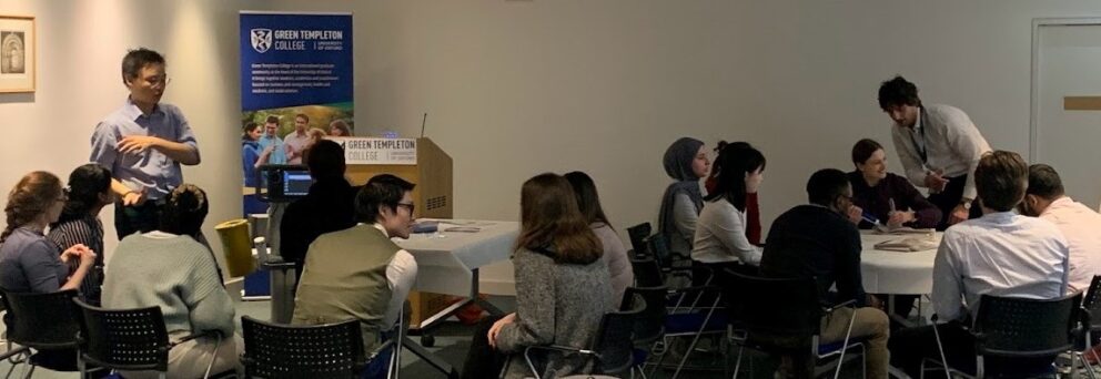 Radiology Student Conference Participants In Breakout Group Conversations