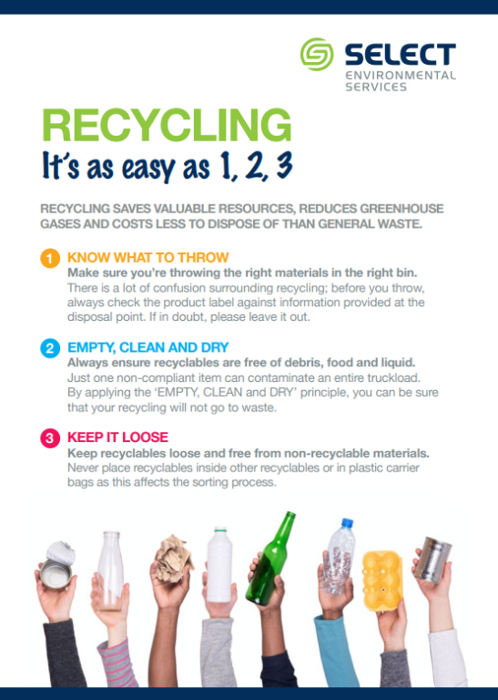 Recycling Information Sheet