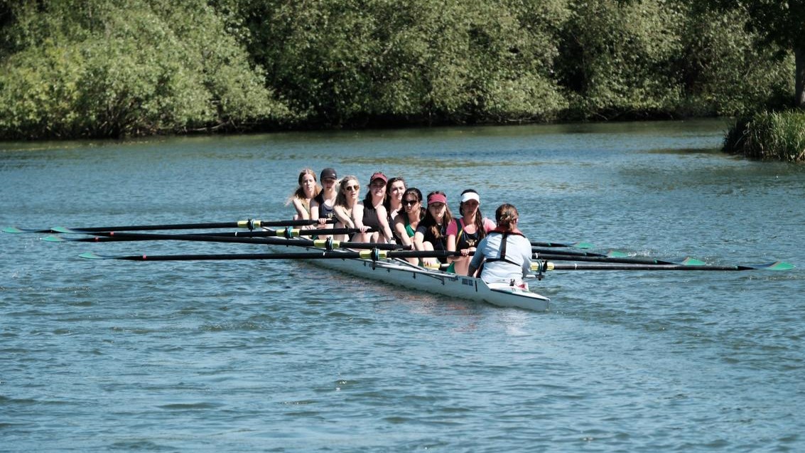 Eight Boat On The River