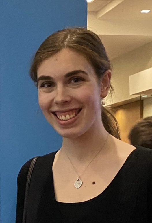 Maya Sternthal smiling wearing black top