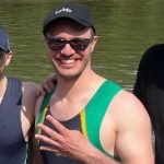 Rob Ferritto Smiling By River In Rowing Racing Kit