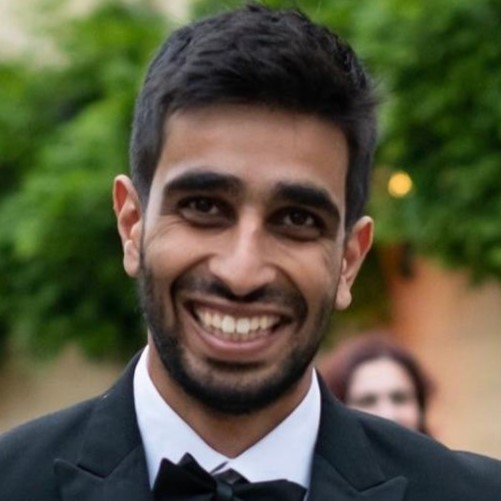 Kiran Saini Profile Pic Outside In Black Tie