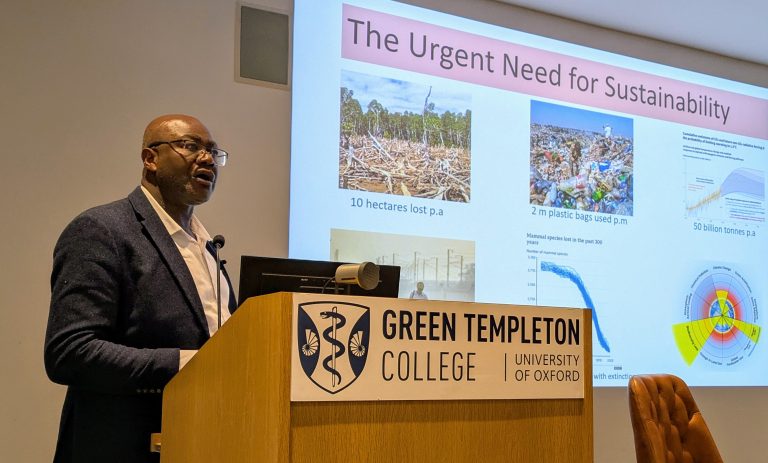 Chukwumerije Okereke at Green Templeton