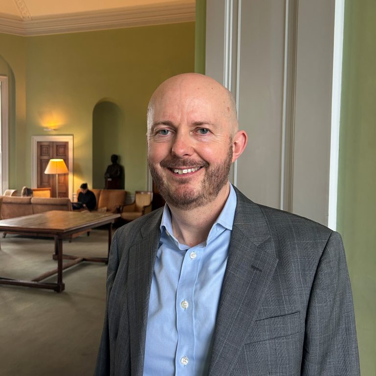 Laurence Roope in Observatory common room