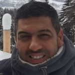 Ranjit Majumdar Profile Pic Outside With Snow Behind