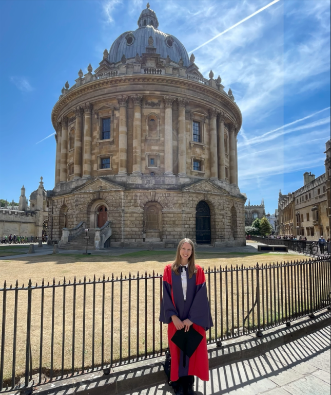 Dr Verena Hinze graduates