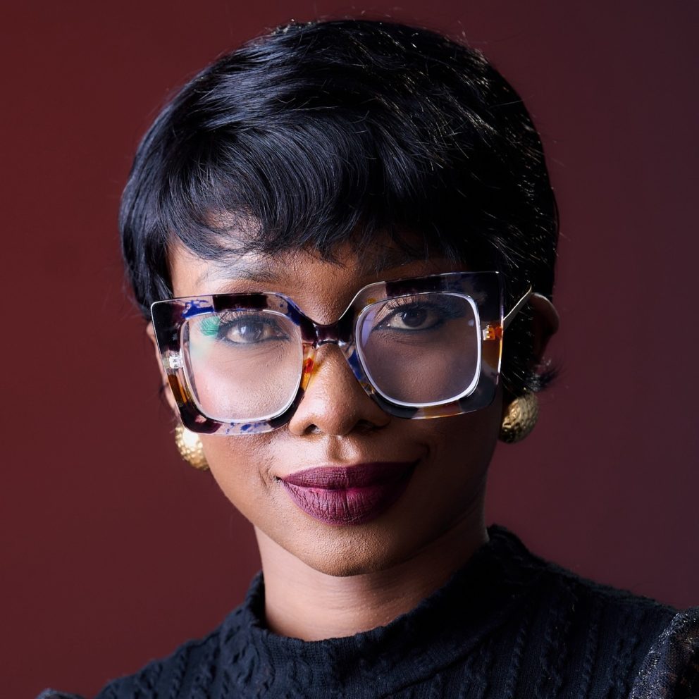 Ambele Judith Mwamelo Profile Pic Wearing Glasses