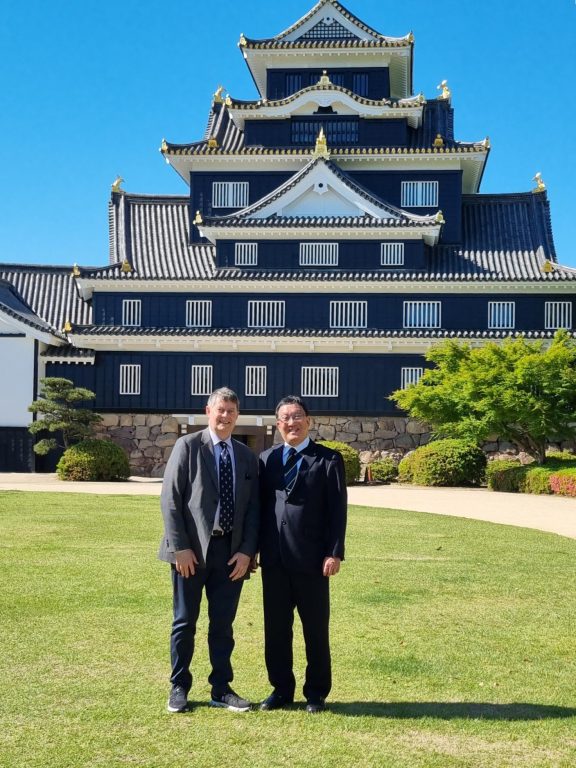 Principal Dixon And Chairman Kawasaki During May 2024 Trip
