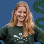 Terra wearing GTBC jumper Captain Coxes