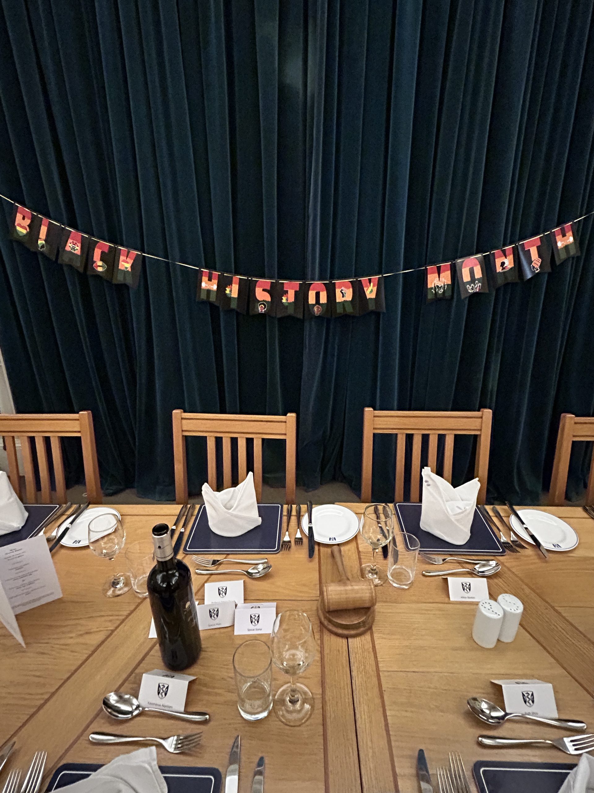 Diversity Dinner decoration 2025