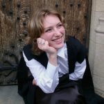 Leah Mitchell wearing sub-fusc