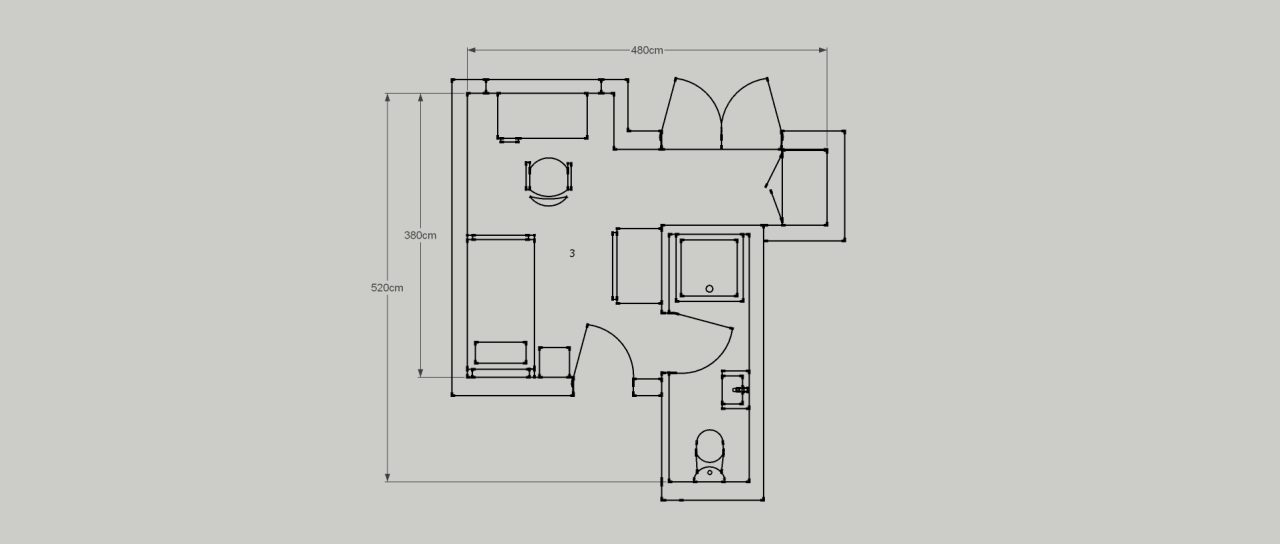 33 St Margret's Road Bedroom 3 Ensuite