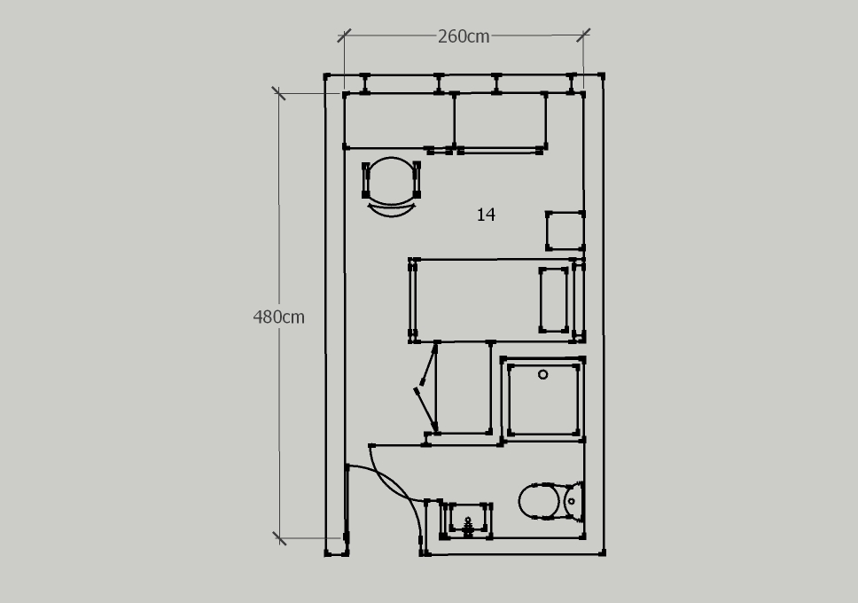 38 St Margret's Road Bedroom 14 Ensuite