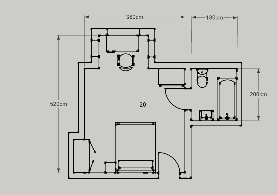 38 St Margret's Road Bedroom 20 Ensuite