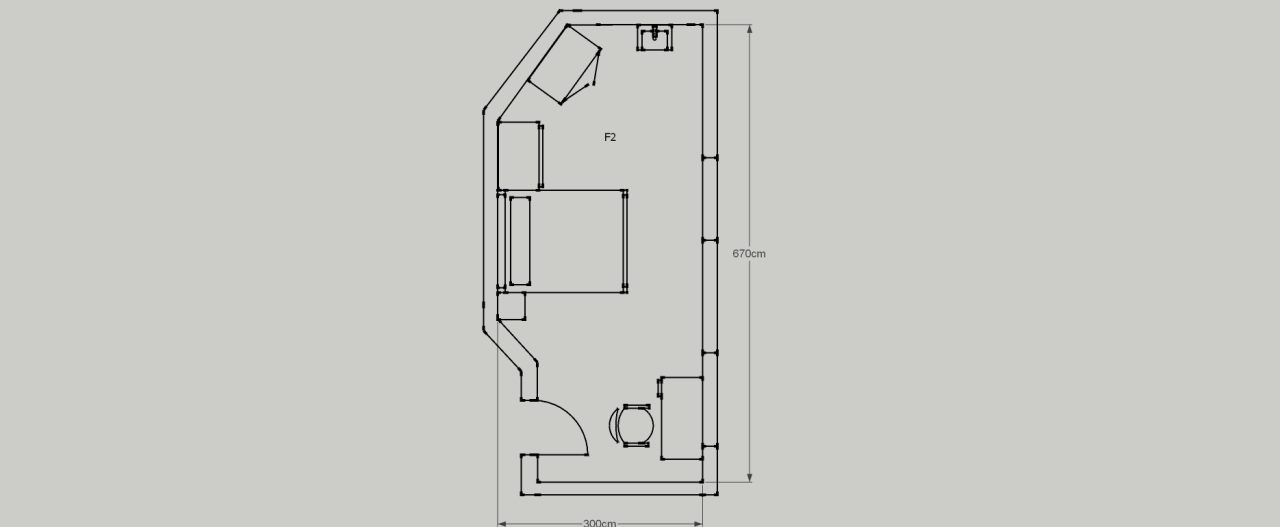 Observers House Bedroom F2