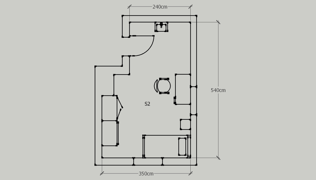 Observers House Bedroom S2