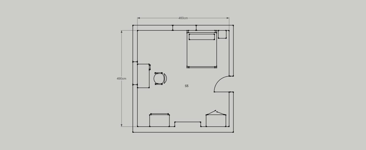 Observers House Bedroom S5