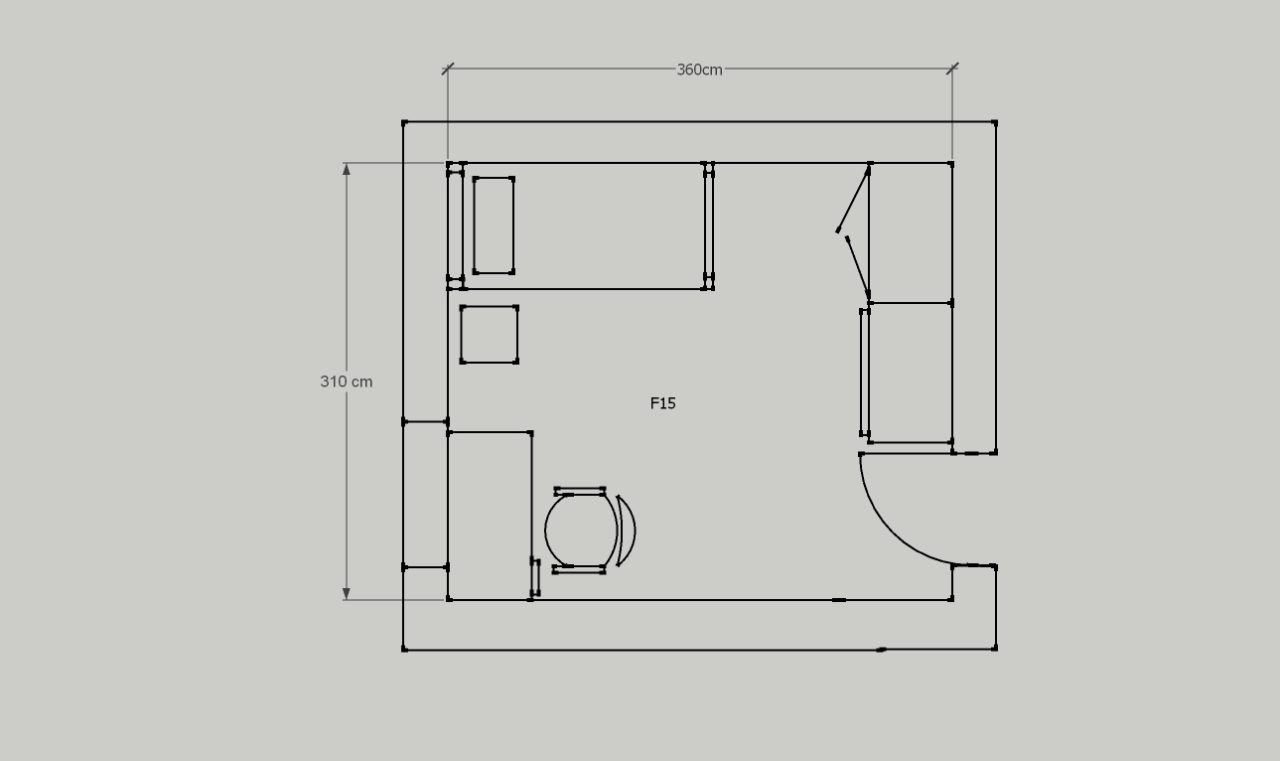New Block Bedroom F15
