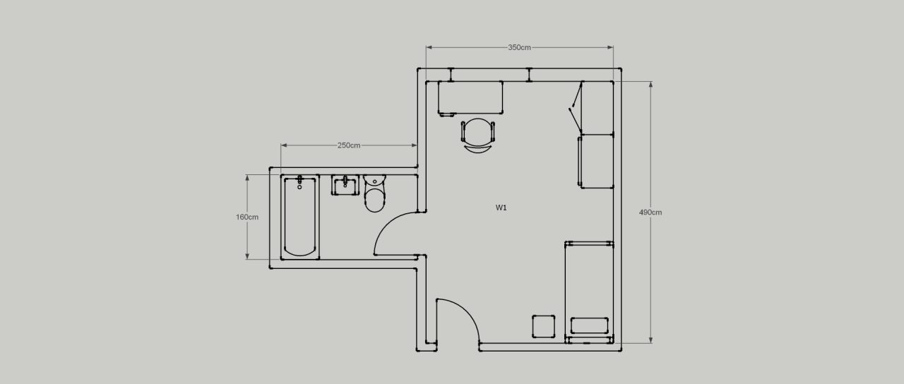 Walton Bedroom W1 Ensuite