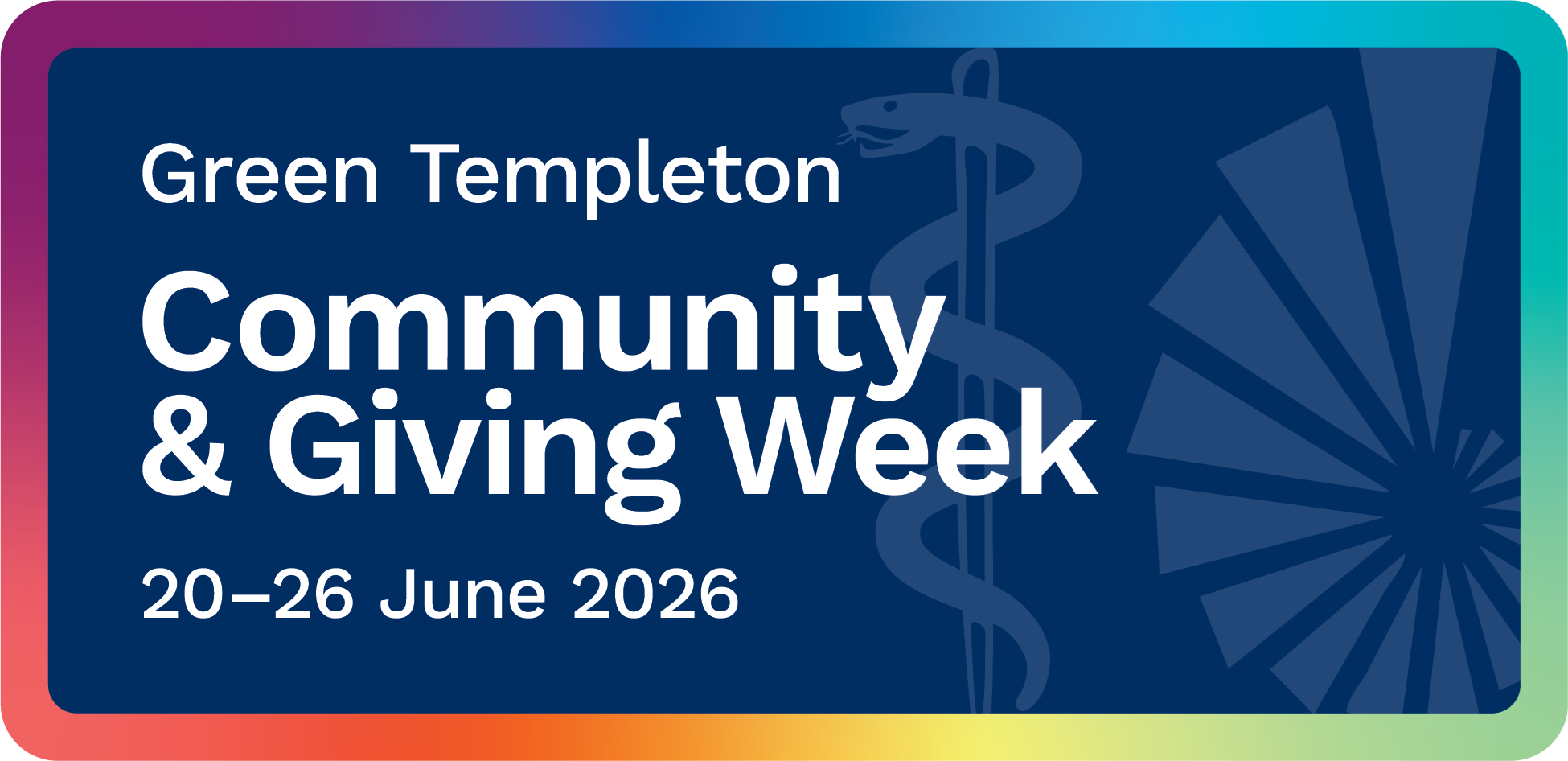 Community and giving week logo 2026