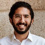 Mohamed Elzawahry Profile Pic In Open Neck White Shirt.