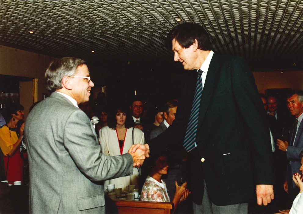 Taken At A Celebration Of Bill Impey’s 25 Years With Ocms And Templeton In 1992