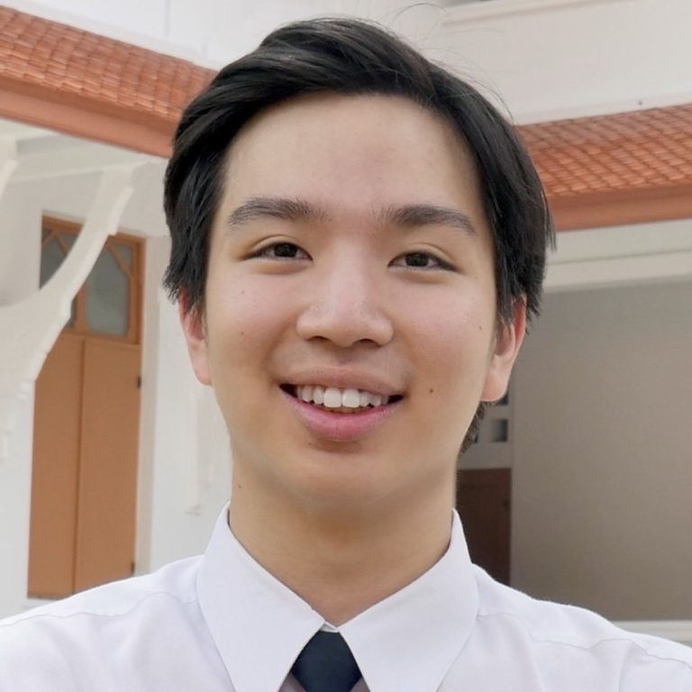Napat Ngampatipatpong Profile Pic In Shirt And Tie, Smiling