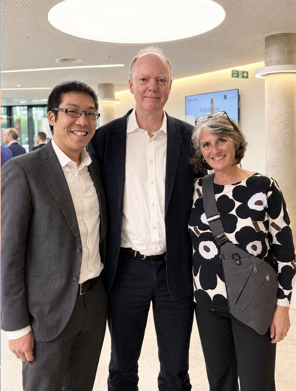Lennard Lee, Chris Witty and Sophie Schirmacher